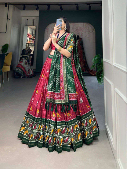 Tussar Silk Rin145 1202 Lehnegas  Fancy Traditional Lehenga