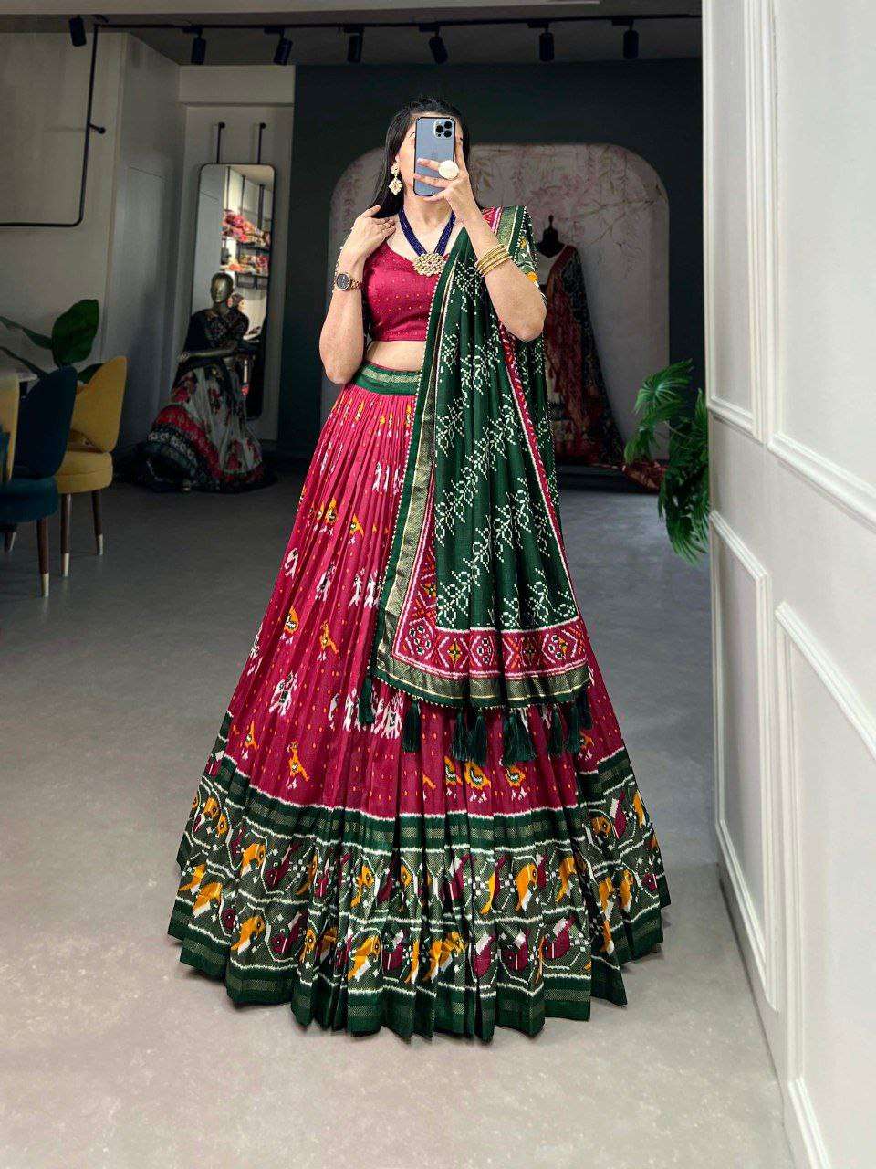 Tussar Silk Rin145 1202 Lehnegas  Fancy Traditional Lehenga