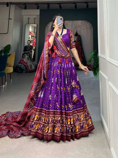 Tussar Silk Rin145 1202 Lehnegas  Fancy Traditional Lehenga