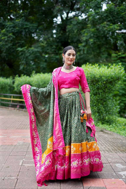 Tussar Silk Rin145 1225 Lehengas  Traditional Lehengas