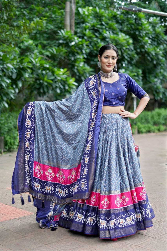 Tussar Silk Rin145 1225 Lehengas  Traditional Lehengas