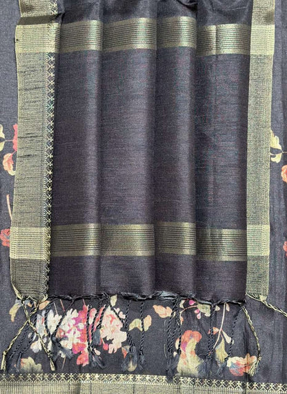 Tussar Silk Rae 05 Silk Sarees  Soft Silk Tussar Silk Printed Silk Sarees