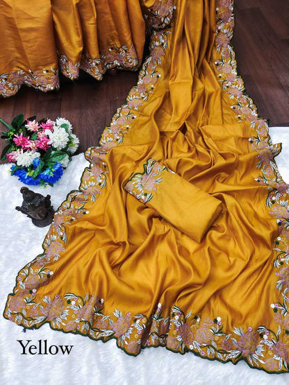 Tussar Silk Rin118 Rgk71 Silk Sarees  Soft Silk Tussar Silk Sarees