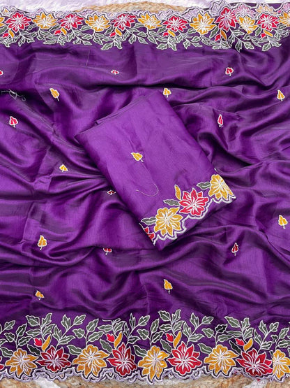 Tussar Silk Rin143 435 Silk Sarees  Soft Silk Tussar Silk Traditional Sarees