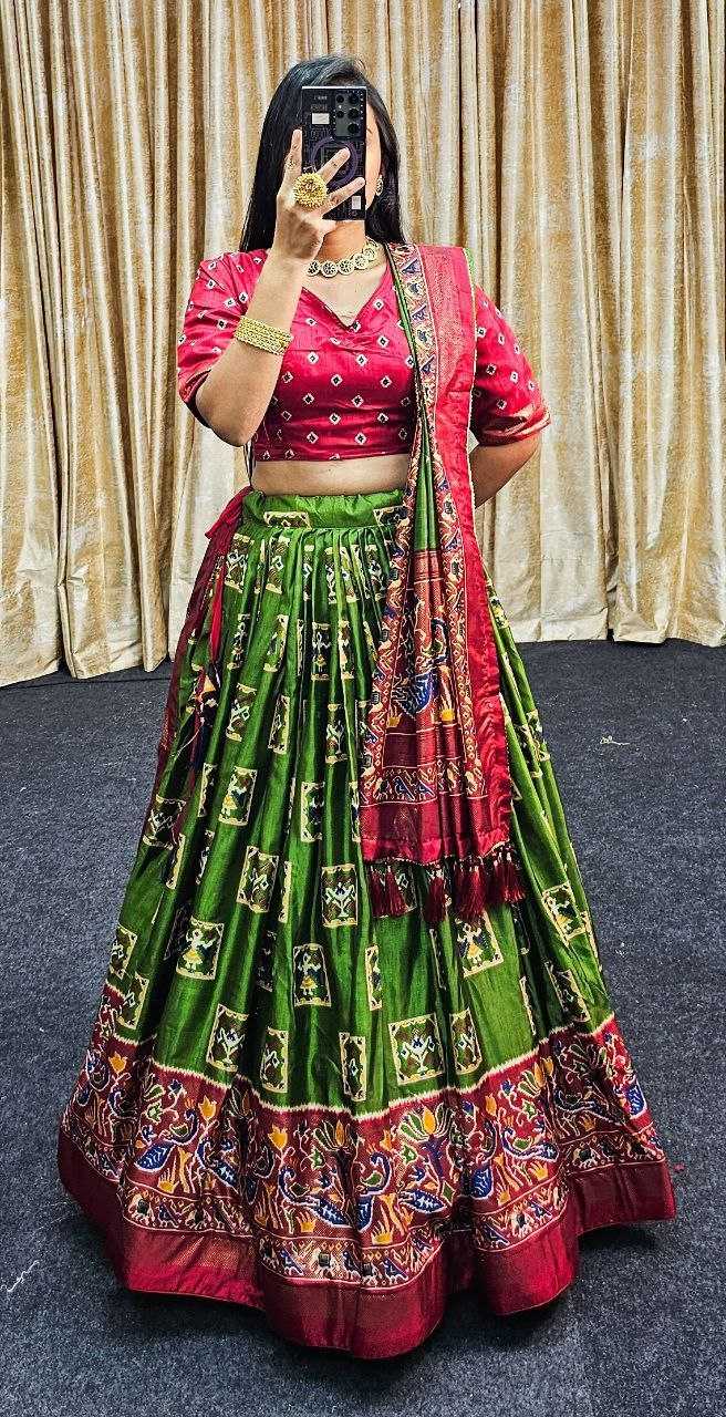 Tussar Silk Rin145 1247 Lehengas  Traditional Silk Printed Lehengas