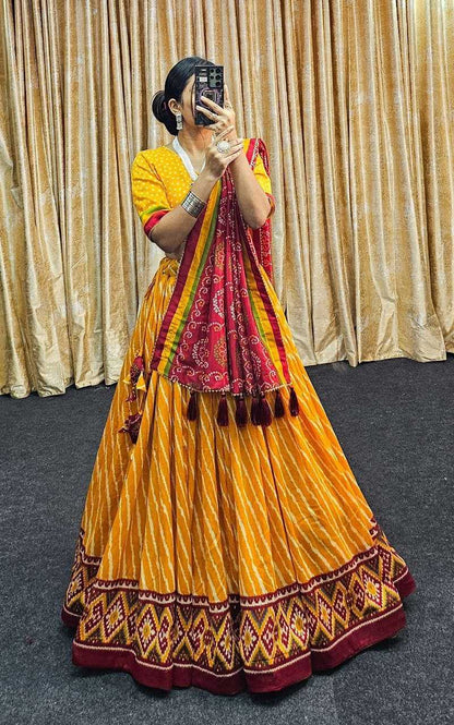 Tussar Silk Rin145 1251 Lehengas  Traditional Silk Printed Lehengas