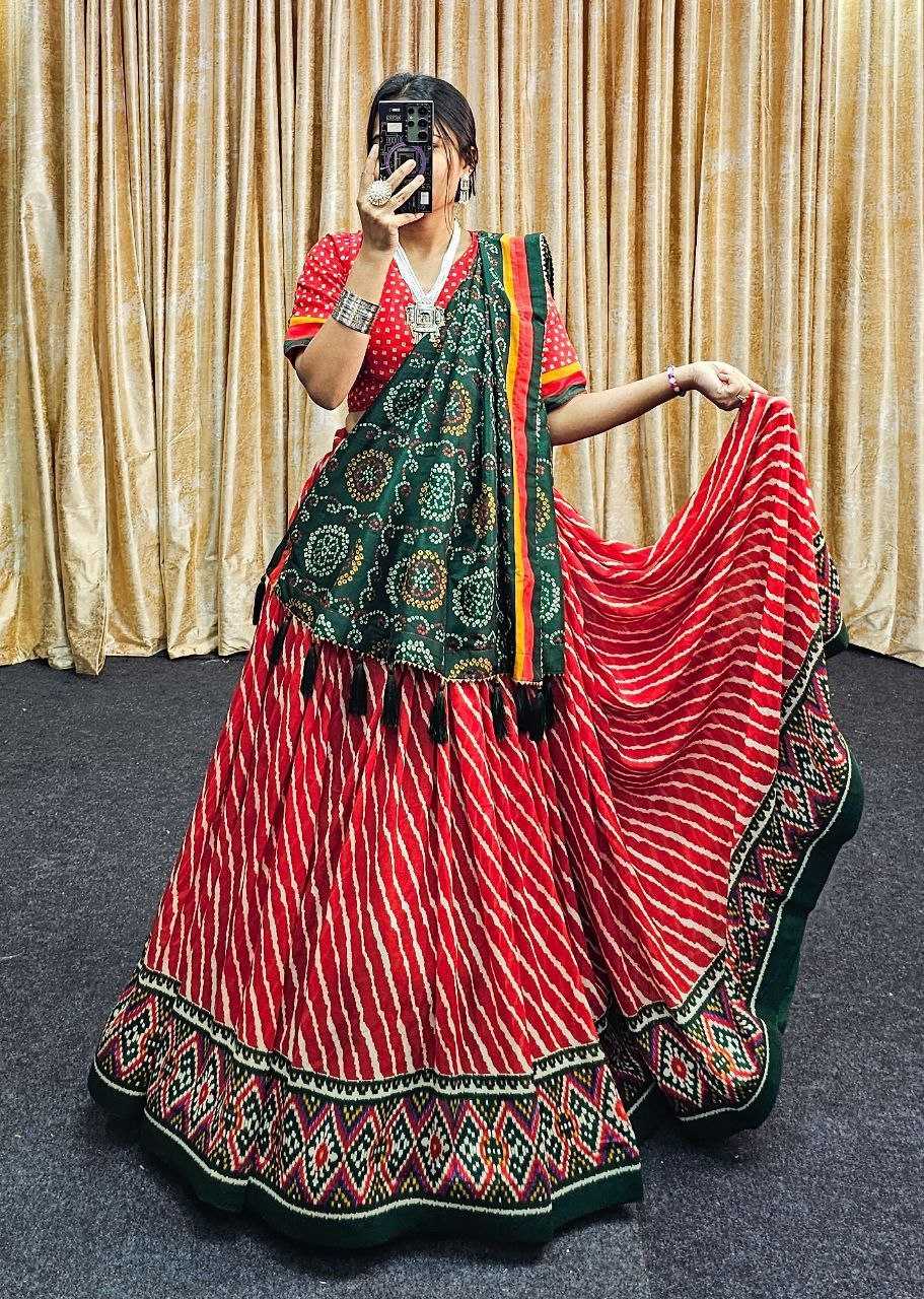 Tussar Silk Rin145 1251 Lehengas  Traditional Silk Printed Lehengas