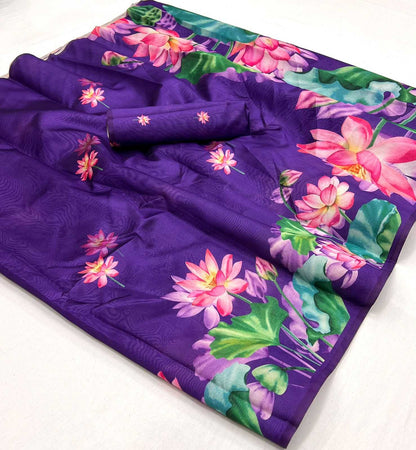 Tussar Silk Rin199 Smh04 Silk Sarees  Soft Silk Tussar Silk Printed Silk Sarees