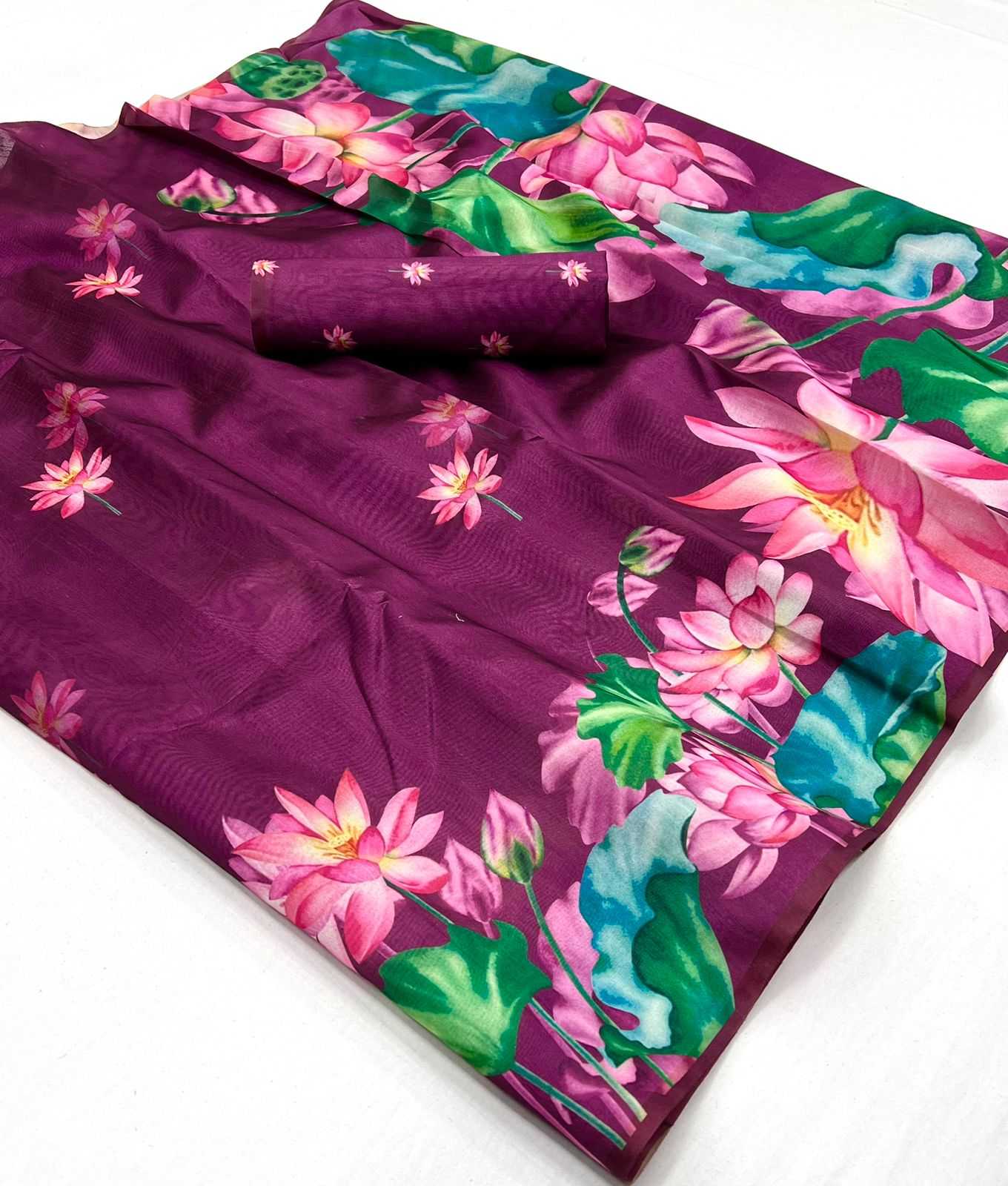 Tussar Silk Rin199 Smh04 Silk Sarees  Soft Silk Tussar Silk Printed Silk Sarees