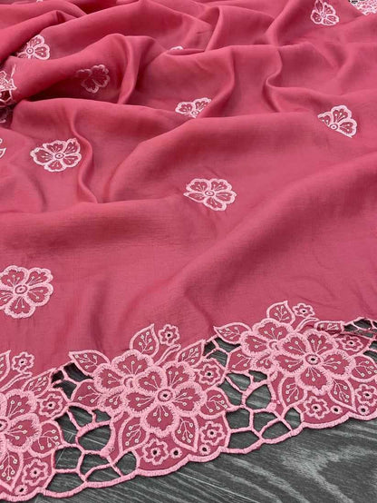 Tussar Silk Rrs 44 Sarees  Fancy Sequence Embroidered Sarees