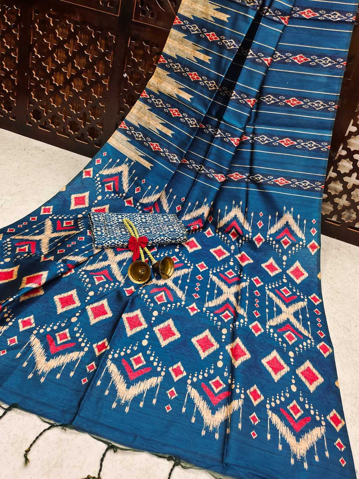 Tussar Silk Rws Running  Sarees