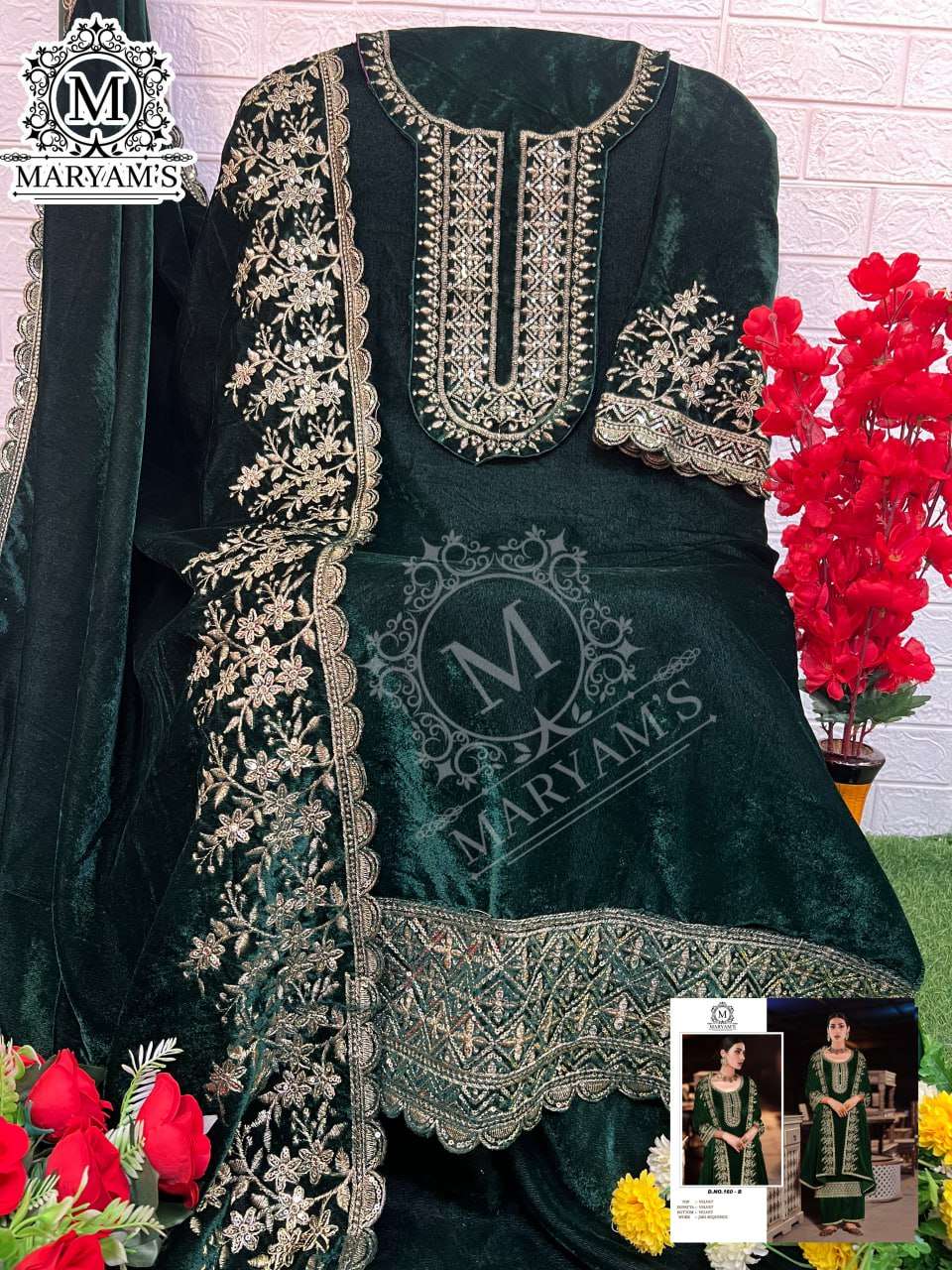 Velvet Kal 160 Suits & Dresses  Unstitched Suits E