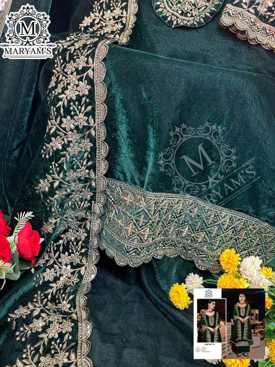 Velvet Kal 160 Suits & Dresses  Unstitched Suits E