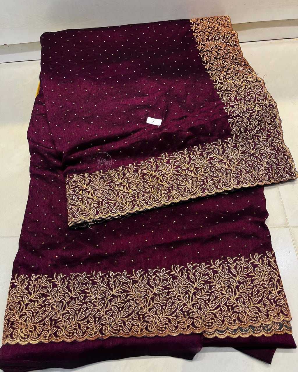 Vichitra Silk Jht Divya   Saree