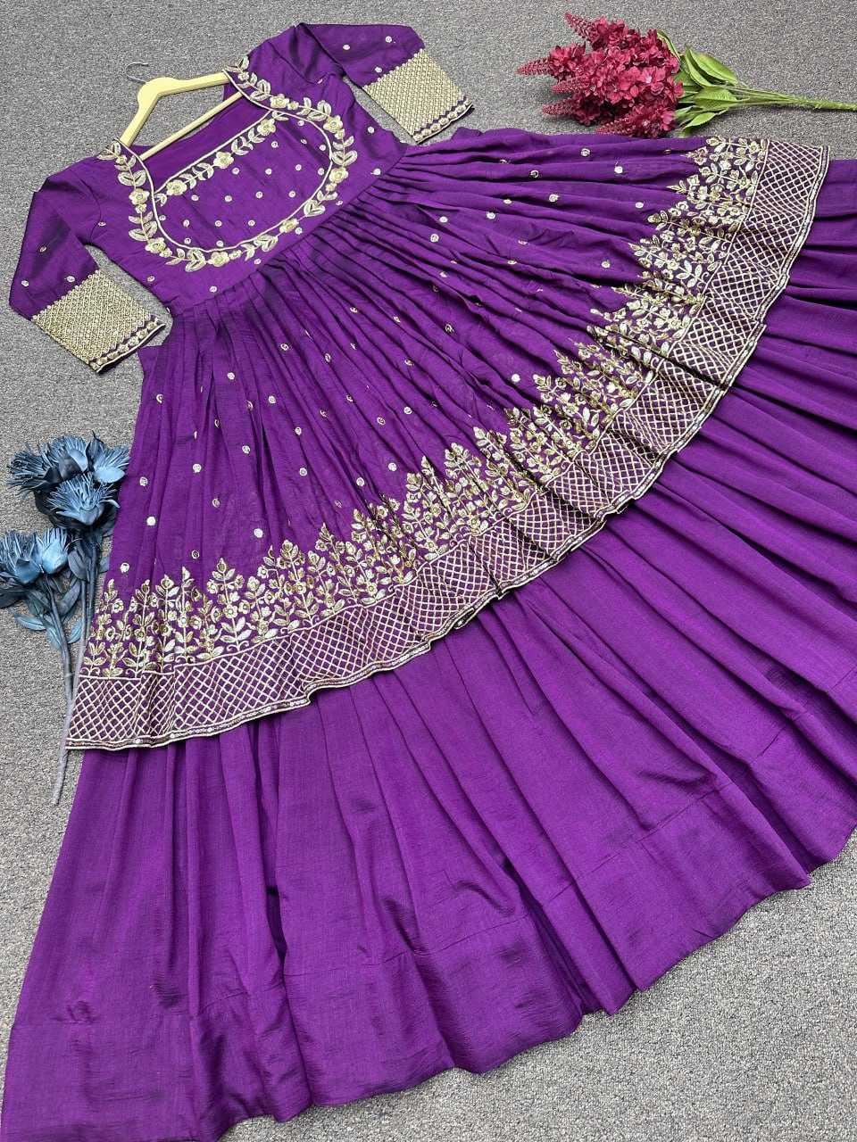 Vichitra Silk Kesh159 1304 Lehengas  Traditional Embroidered Lehengas