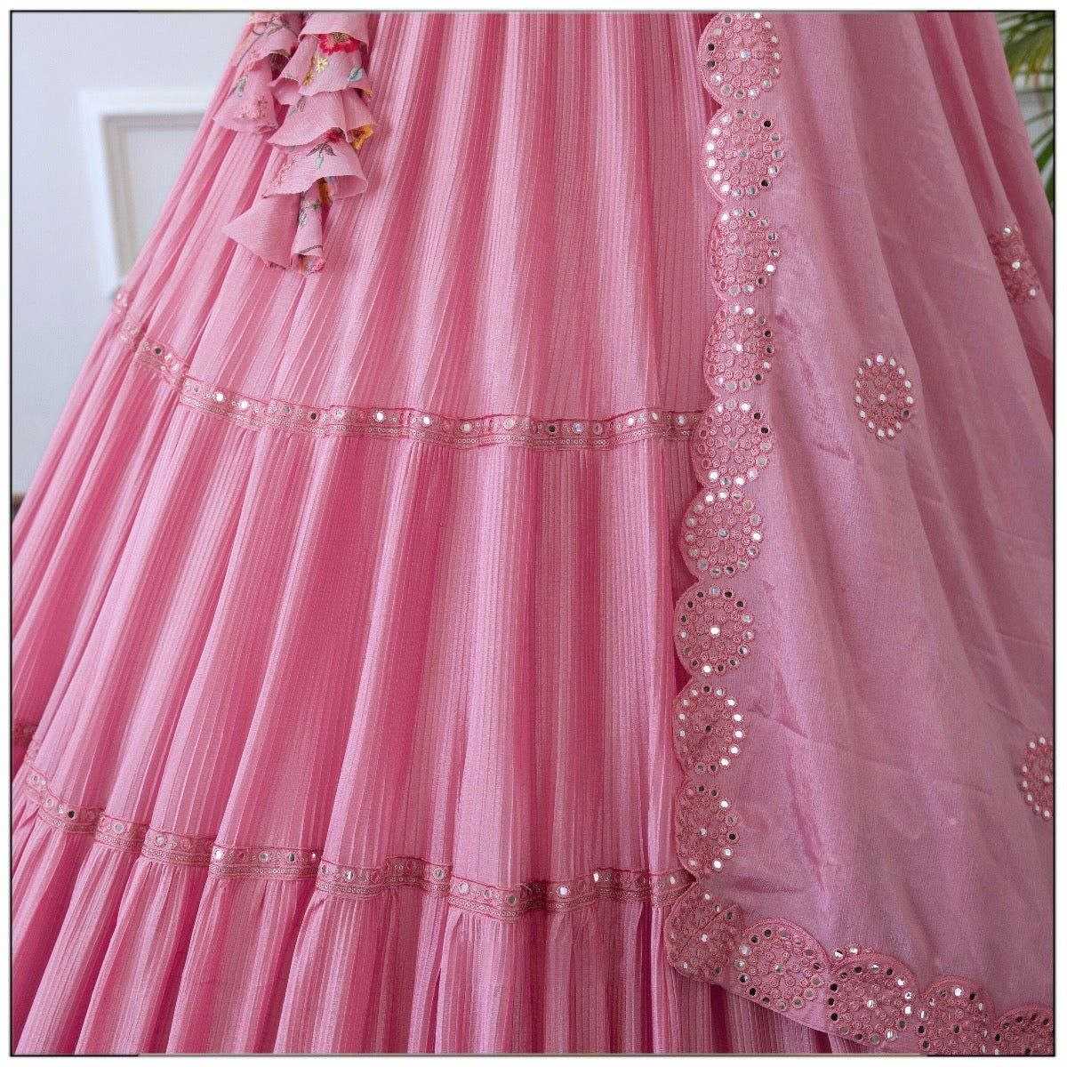 Vichitra Silk Kesh179 Ahb102 Lehengas  Wedding Sequins Fancy Lehengas