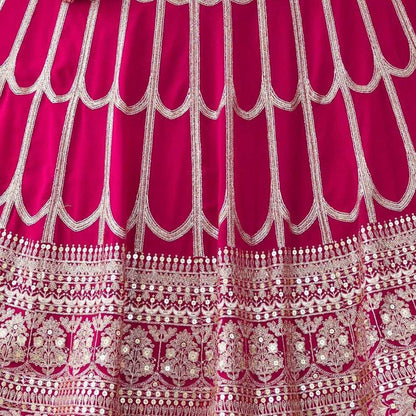 Vichitra Silk Kesh179 Ahb38 Lehengas  Silk Traditional Embroidered Lehengas