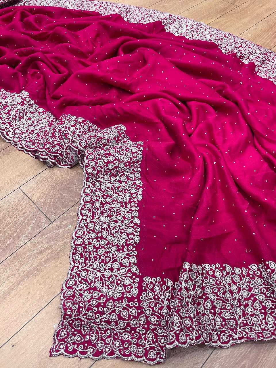 Vichitra Silk Rmp 341  Saree