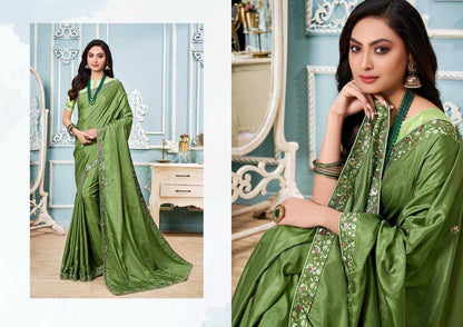 Vichitra Silk Rvt 393  Sarees