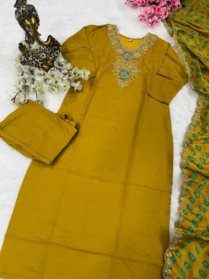 Viscose Jnc 253 Suits & Dresses  Embroidery Ladies Salwar Suits