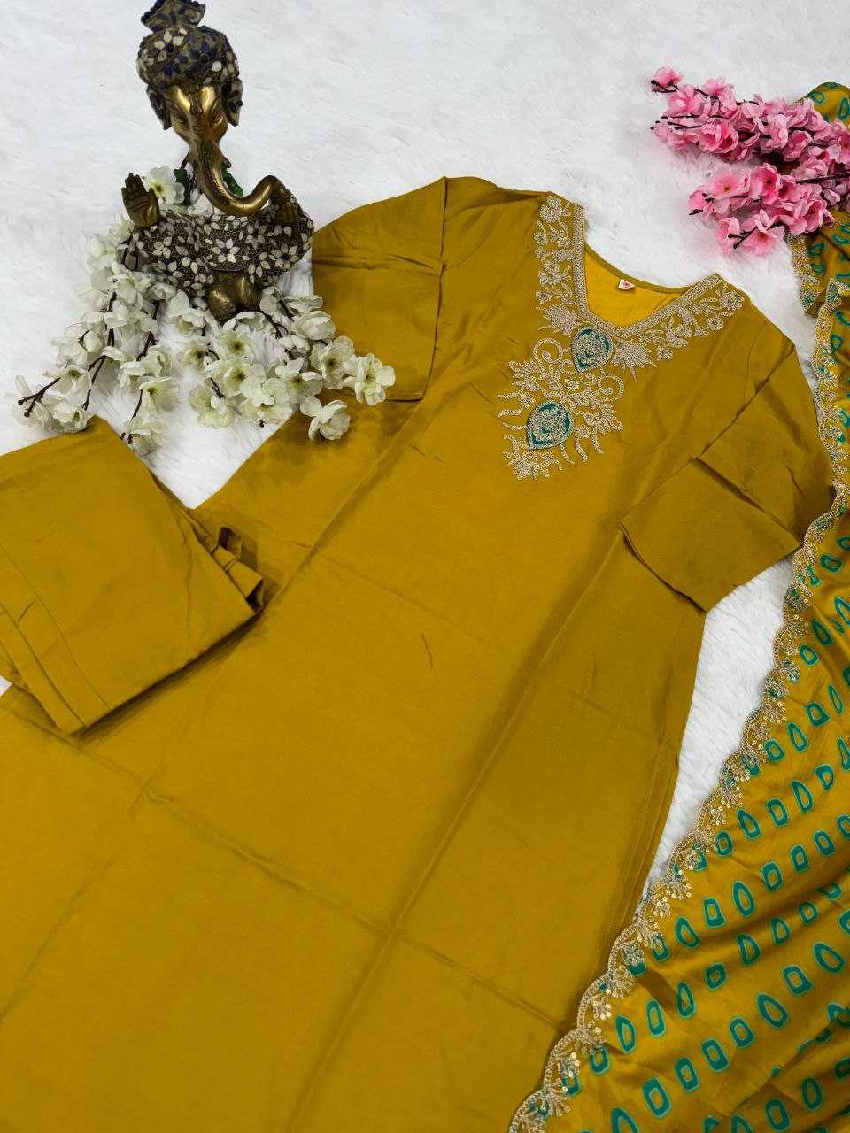 Viscose Jnc 253 Suits & Dresses  Embroidery Ladies Salwar Suits