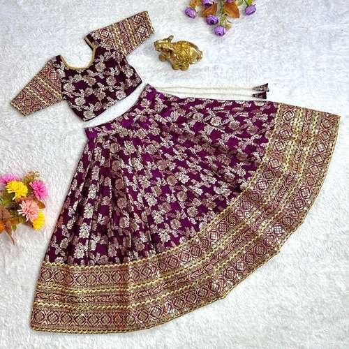 Viscose Kesh109 Rrkt27 Kids Wear  Kids Lehengas