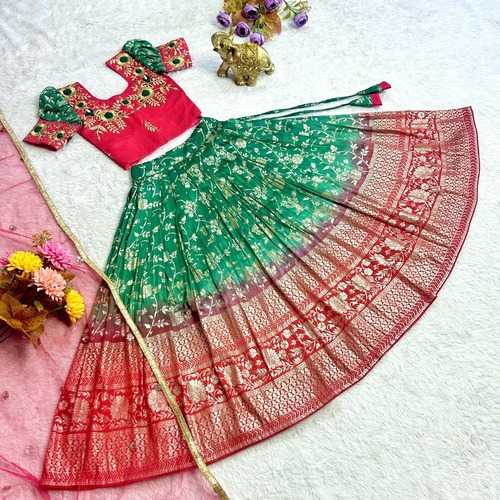 Viscose Kesh109 Rrkt37 Kids Wear  Kids Lehengas