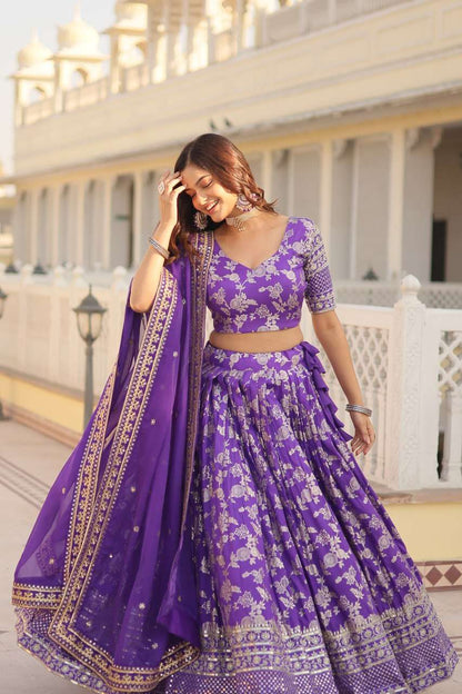 Viscose Kesh132 7080 Lehengas  Fancy Traditional Embroidered Lehengas