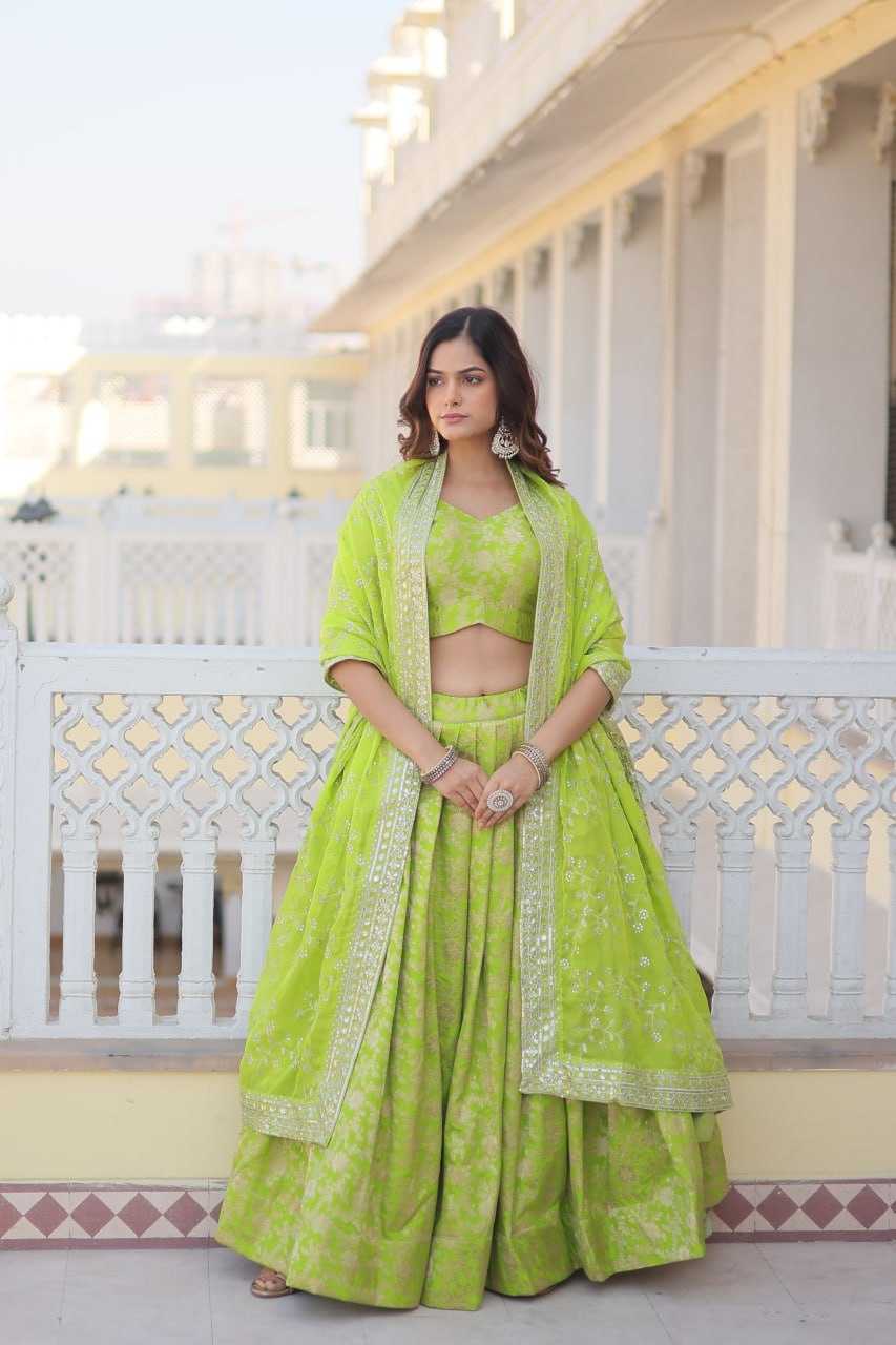 Viscose Kesh132 7081 Lehengas  Fancy Traditional Embroidered Lehengas