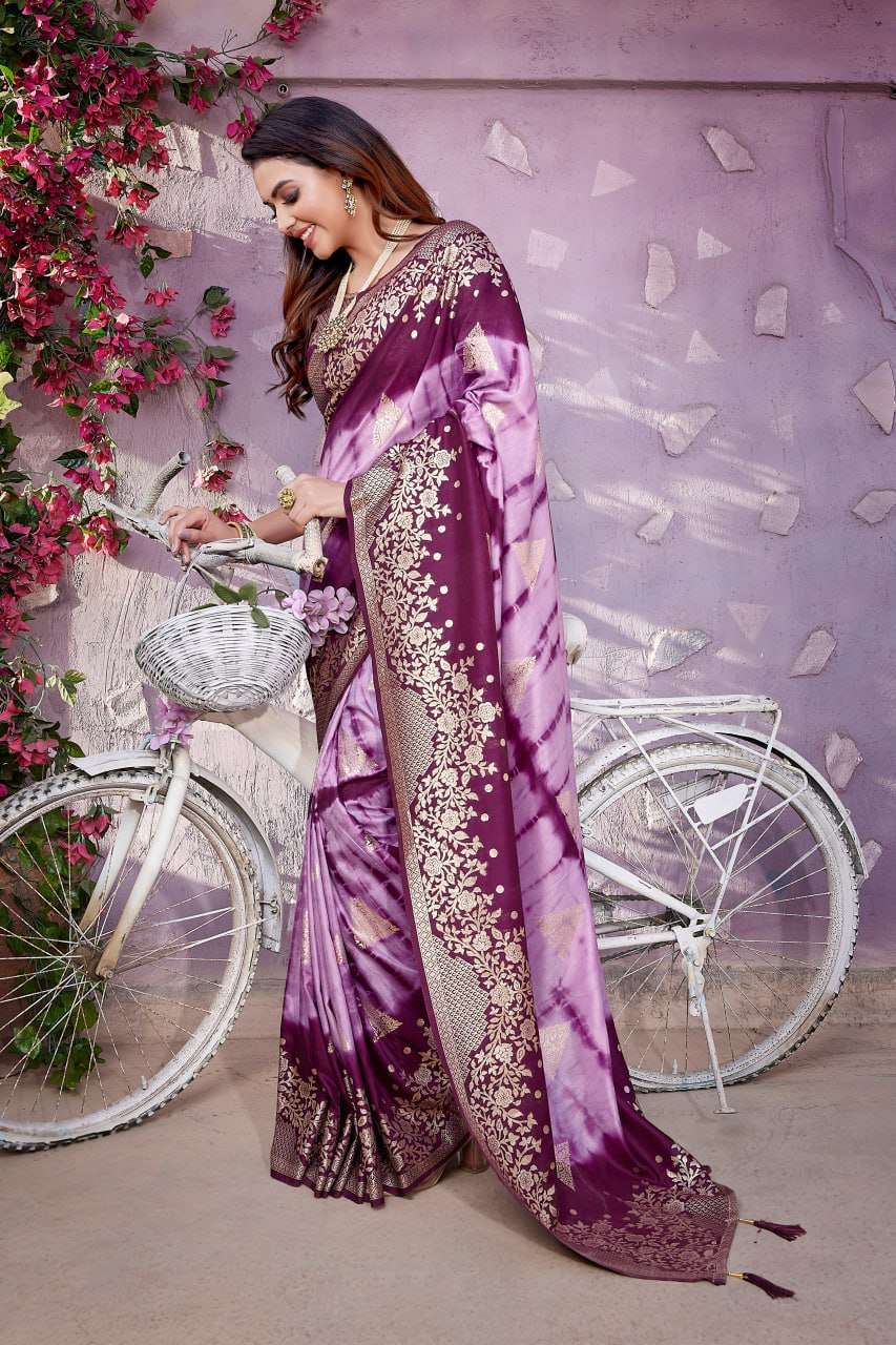 Viscose Rho Chibori Sarees  Jacquard Zari Border Viscose Sarees