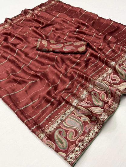 Viscose Rin1498 Abhilasha Sarees  Fancy Zari Border Viscose Sarees