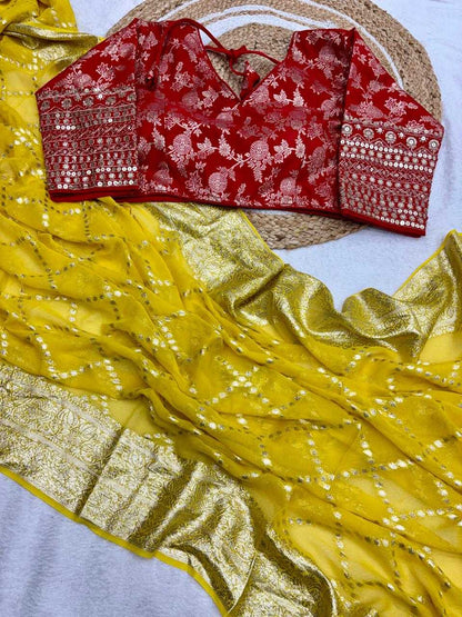 Viscose Run 02 Sarees  Fancy Jacquard Ladies Sarees