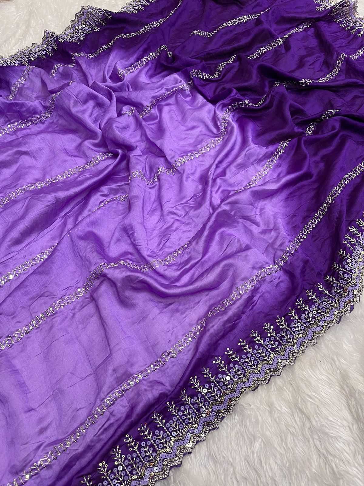 Viscose Sequnce Fkm Sequnce  Sarees