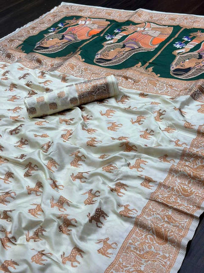 Zari Silk Kesh162 Vrt78 Silk Sarees  Soft Silk Traditional Silk Pure Silk Pure Zari Silk Festival Silk Sarees