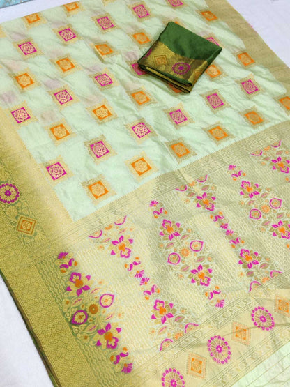 Zari Silk Nsd 27 Silk Sarees  Dola Silk Traditional Banarasi Silk Sarees E