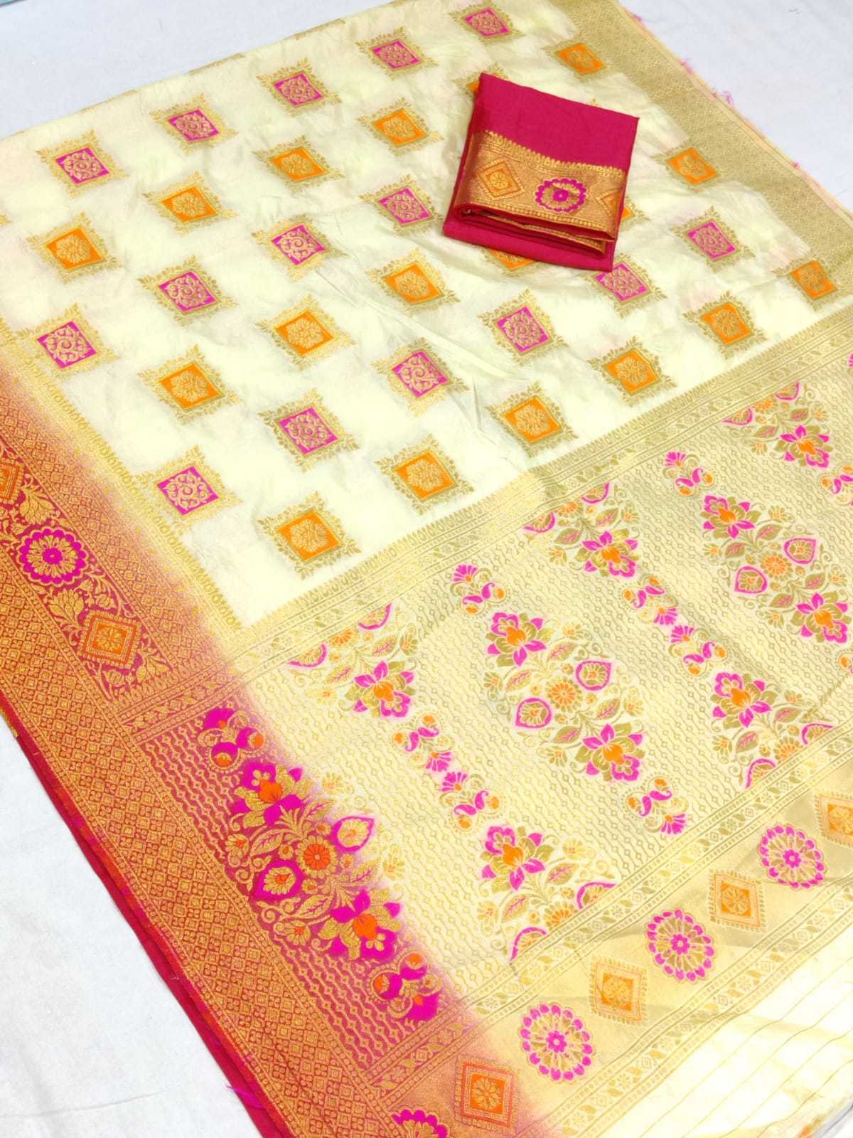 Zari Silk Nsd 27 Silk Sarees  Dola Silk Traditional Banarasi Silk Sarees E