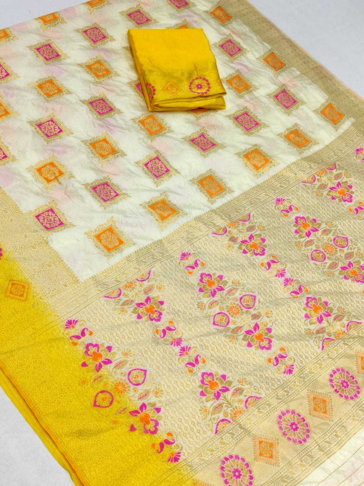 Zari Silk Nsd 27 Silk Sarees  Dola Silk Traditional Banarasi Silk Sarees E