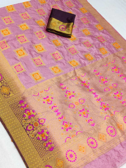 Zari Silk Nsd 27 Silk Sarees  Dola Silk Traditional Banarasi Silk Sarees E