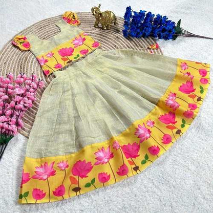 Zari Silk Rrkt 0056 Kids Wear  Kids Lehenga