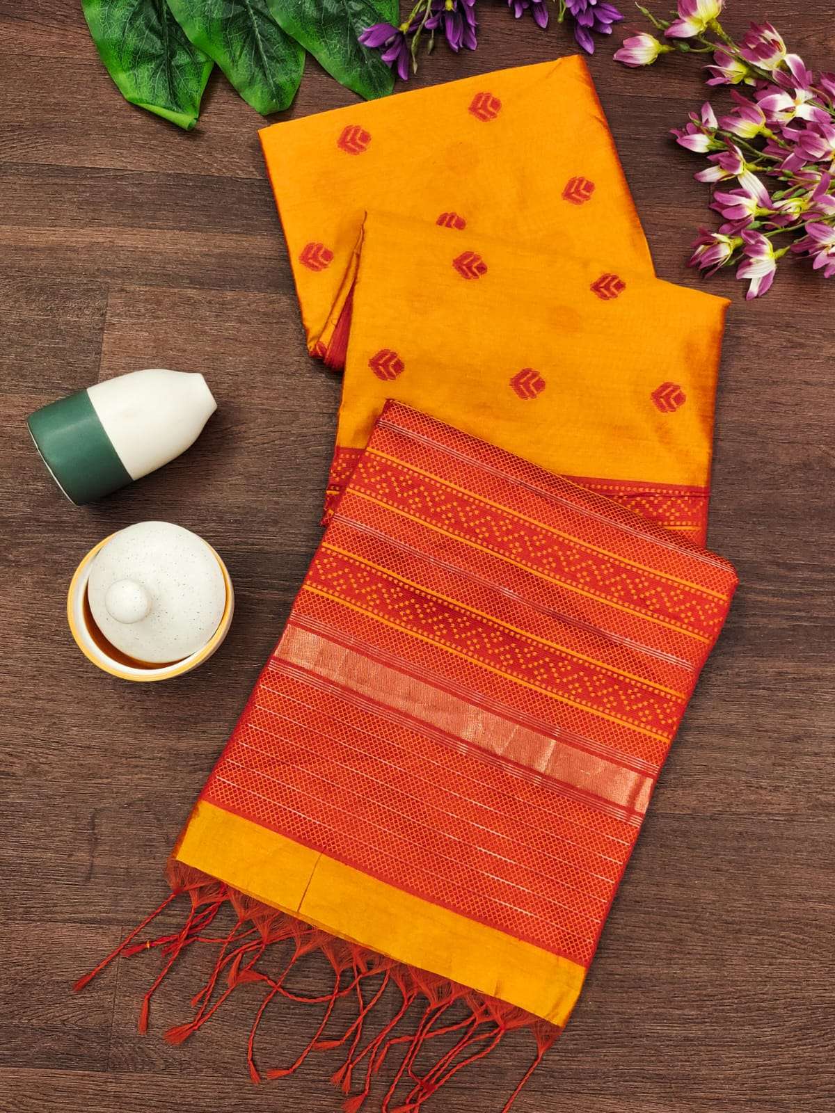 Khadi Ant Jamdhani Silk Sarees  Soft Silk Jamdani Khadi Silk Sarees